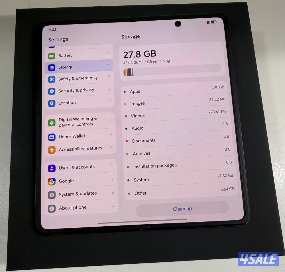 Honor Magic V5 512GB Black Used.9