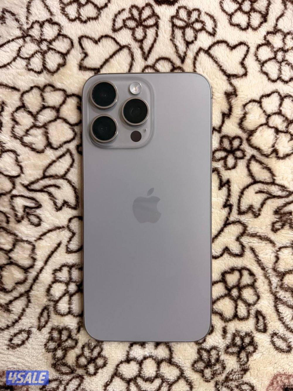 Iphone 15 pro max Natural titanium3