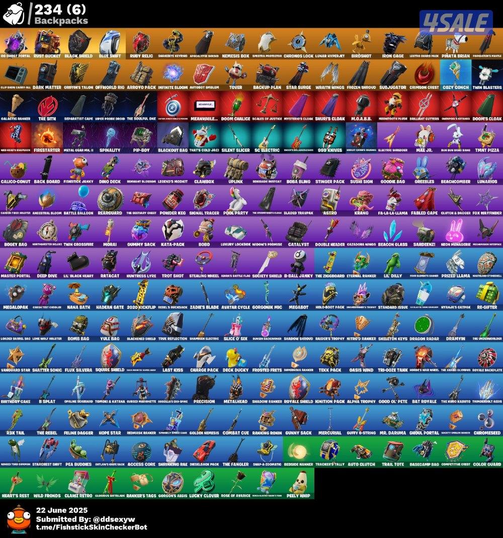 حساب فورت نايت سكلتون بنفسجي0