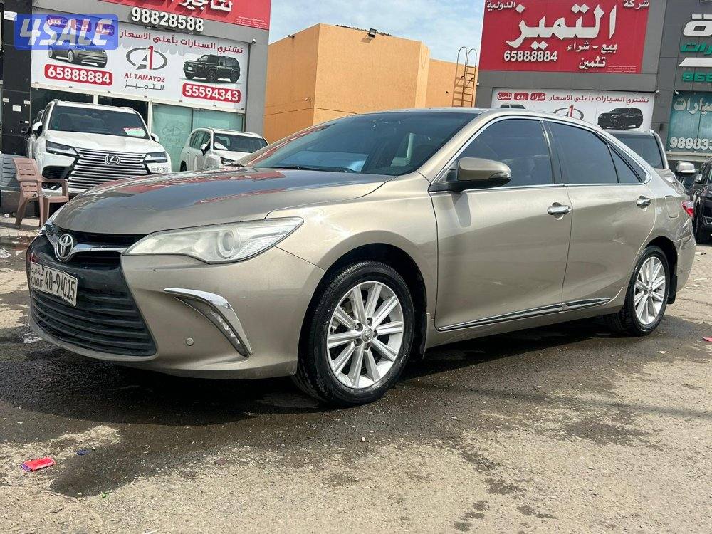 تويوتا كامرى GLX-V4 موديل 2017 ماشى 289.000 k.m  وارد الساير0