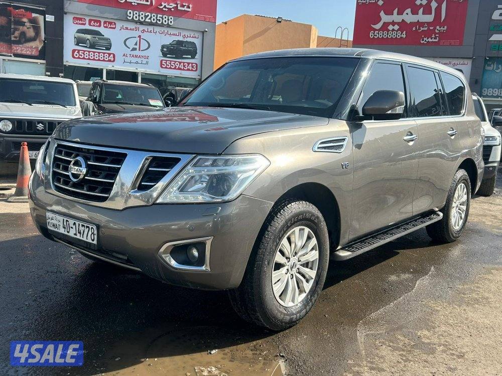 نيسان باترول V8-SE موديل 2016 ماشى 251.000 k.m وارد البابطين0