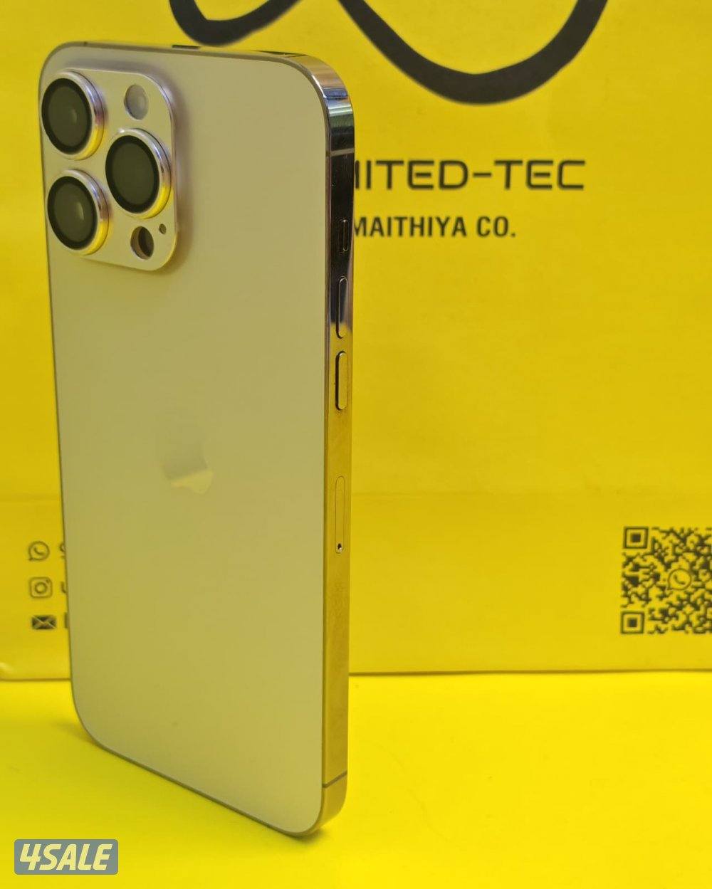 ايفون 14 برو ماكس – 512 جيجا – ذهبي بطارية 77% مستعمل كالجديد5