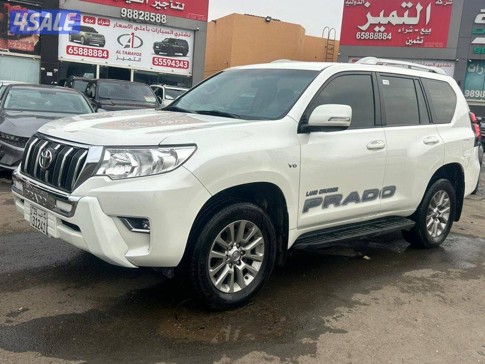 لاند كروزر  برادو TX.L  موديل 2018 ماشى 97.000 k.m  وارد الساير .0