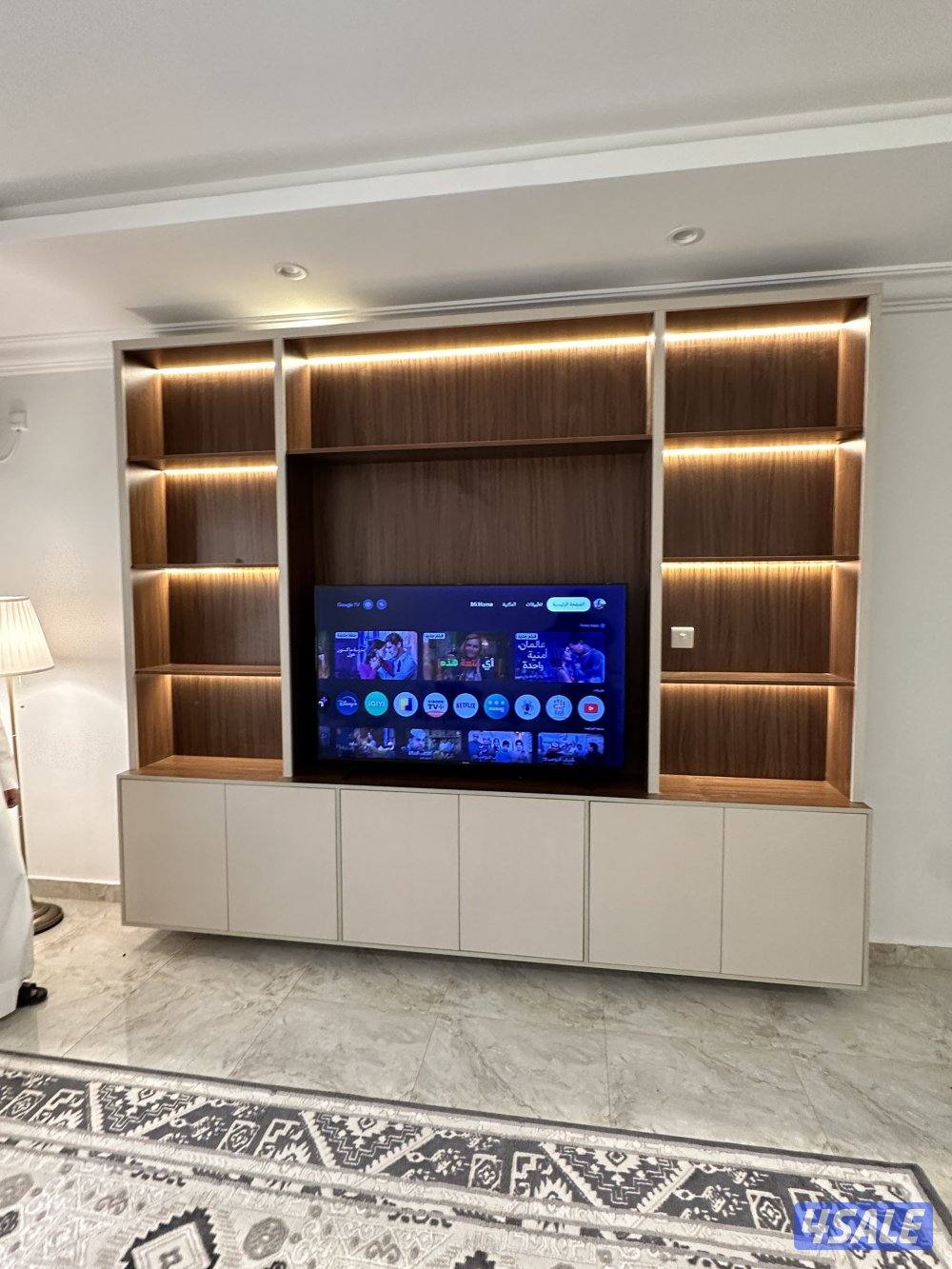 ديكور✔️ ويجار💯 شيبورد 💯بديل شيبورد 🫵  قاطع تلفزيون  ورق حائط  اصباغ5