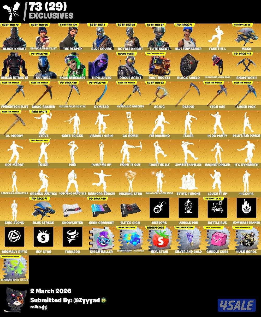 حساب فورت شيطون و 400 سكن نوادر وفل ايتم شوب اساسي3