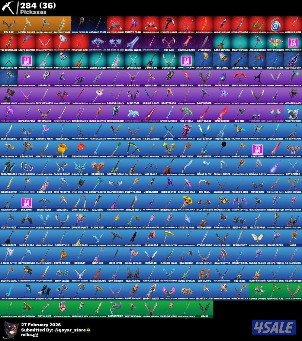 حساب فورت 330 سكن كريتوس الذهبي و نوادرر5