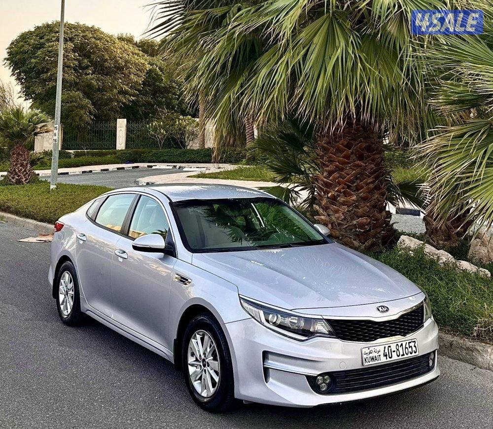 كيا اوبتيما  2017  صبغ الوكاله عداد 160 الف شرط الفحص0