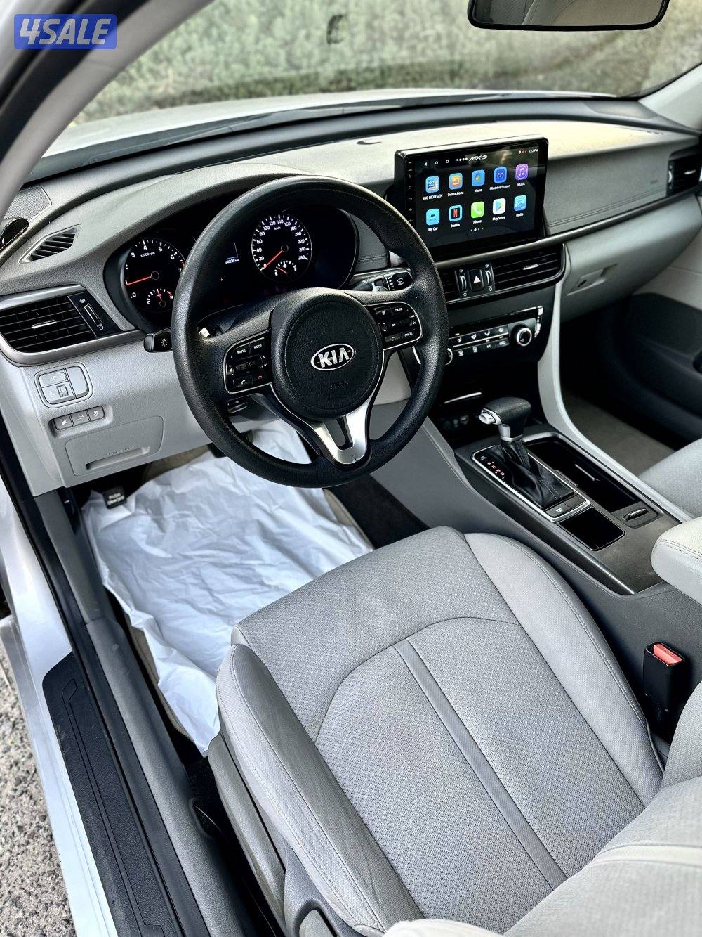 كيا اوبتيما  2017  صبغ الوكاله عداد 160 الف شرط الفحص2