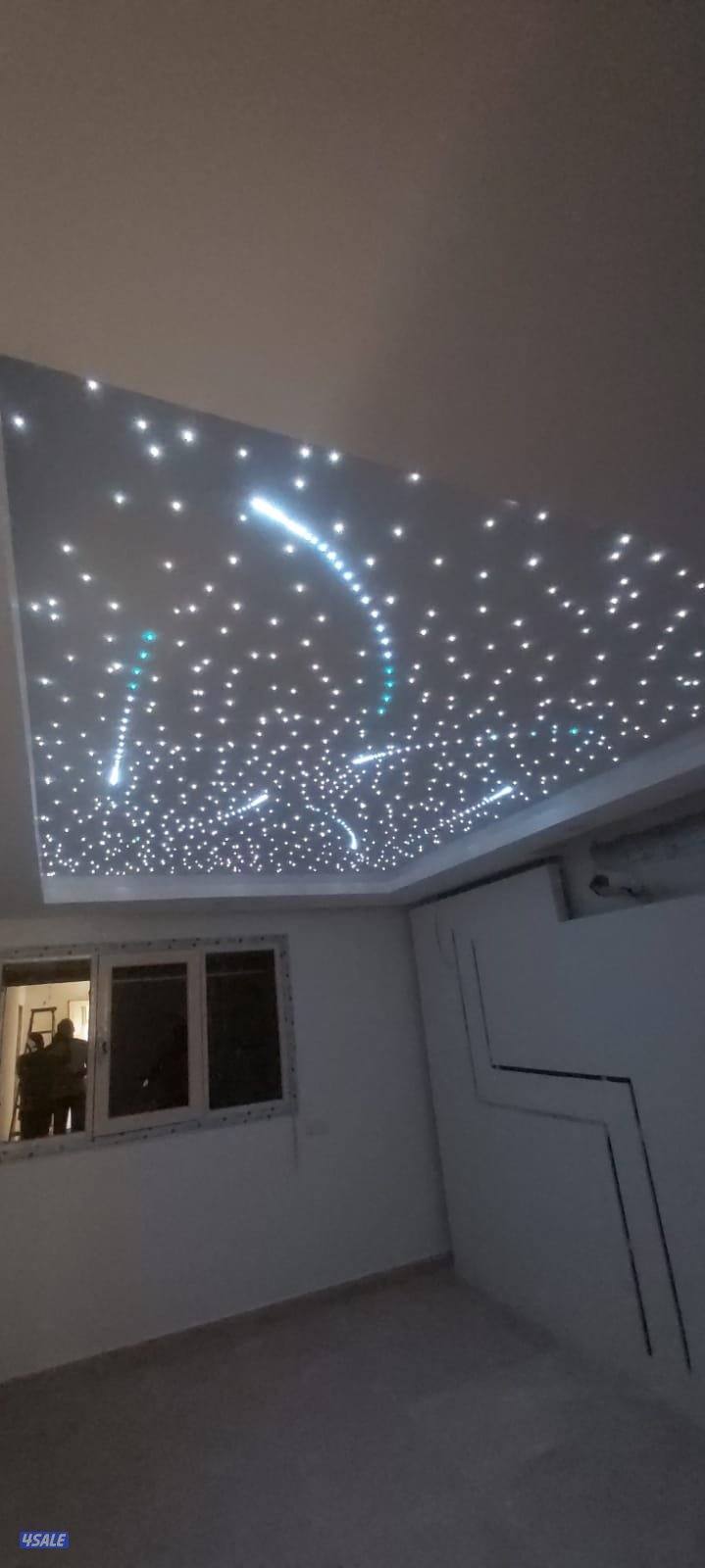 fiber optic lights bedroom Hall and swimming pool4