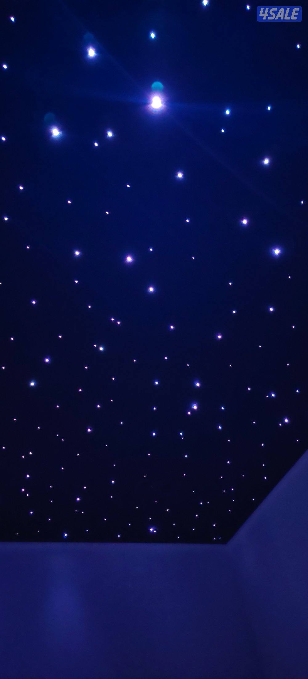 fiber optic lights bedroom Hall and swimming pool6