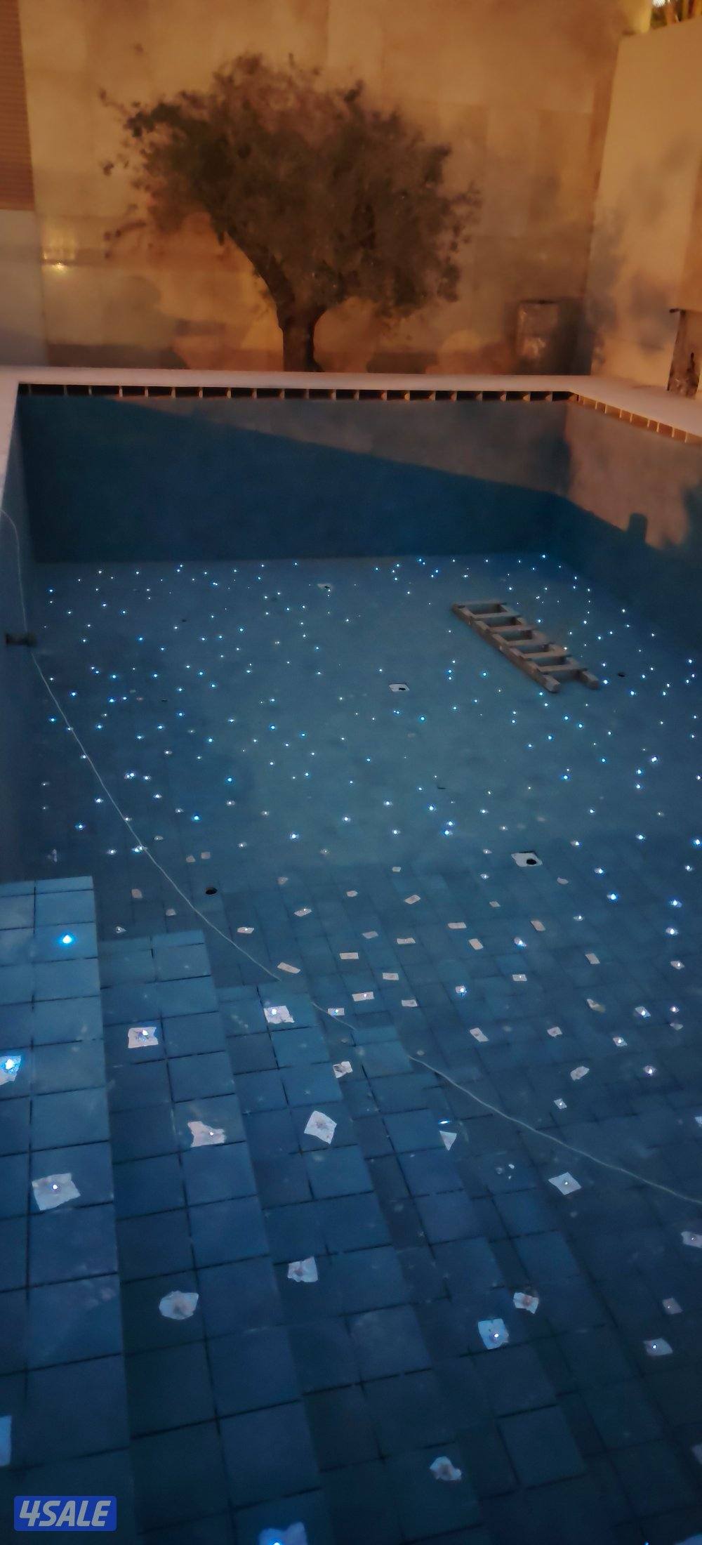 fiber optic lights bedroom Hall and swimming pool8