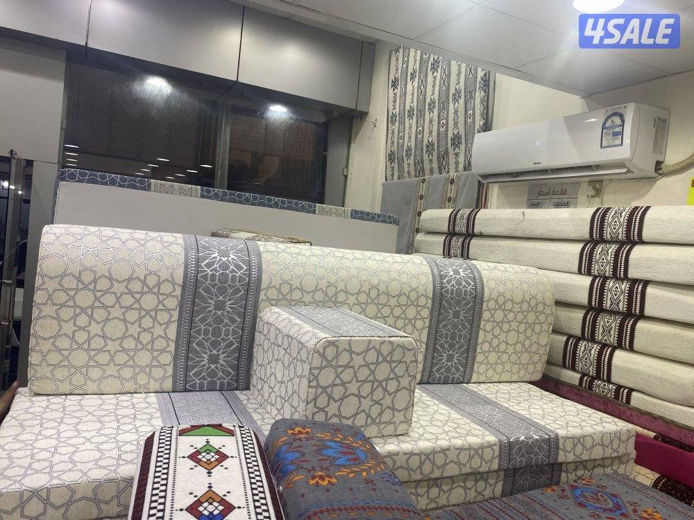 تفصال وتنجيد مساند باغلي  وسعودية ومساند جاهز  وستائر ويفي3