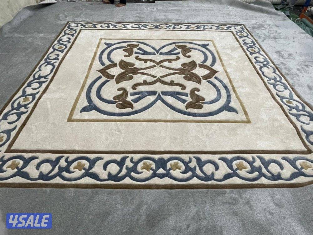 اجمل تركيب سجاد تركي ساده + حفر يدوي نقشات حسب الطلب3