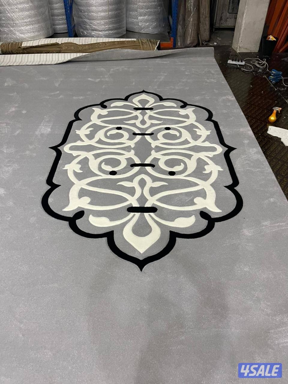 اجمل تركيب سجاد تركي ساده + حفر يدوي نقشات حسب الطلب4