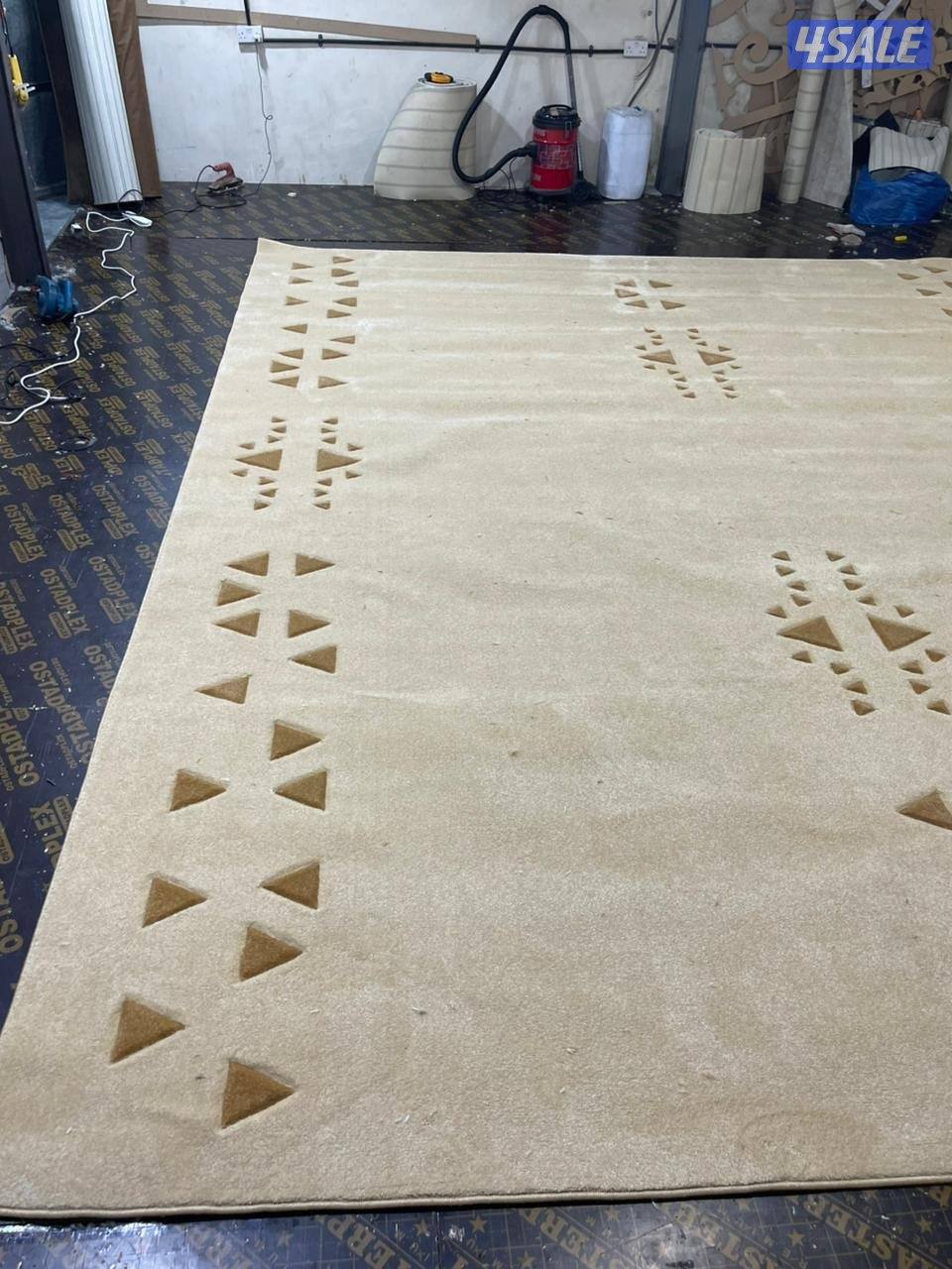 اجمل تركيب سجاد تركي ساده + حفر يدوي نقشات حسب الطلب7