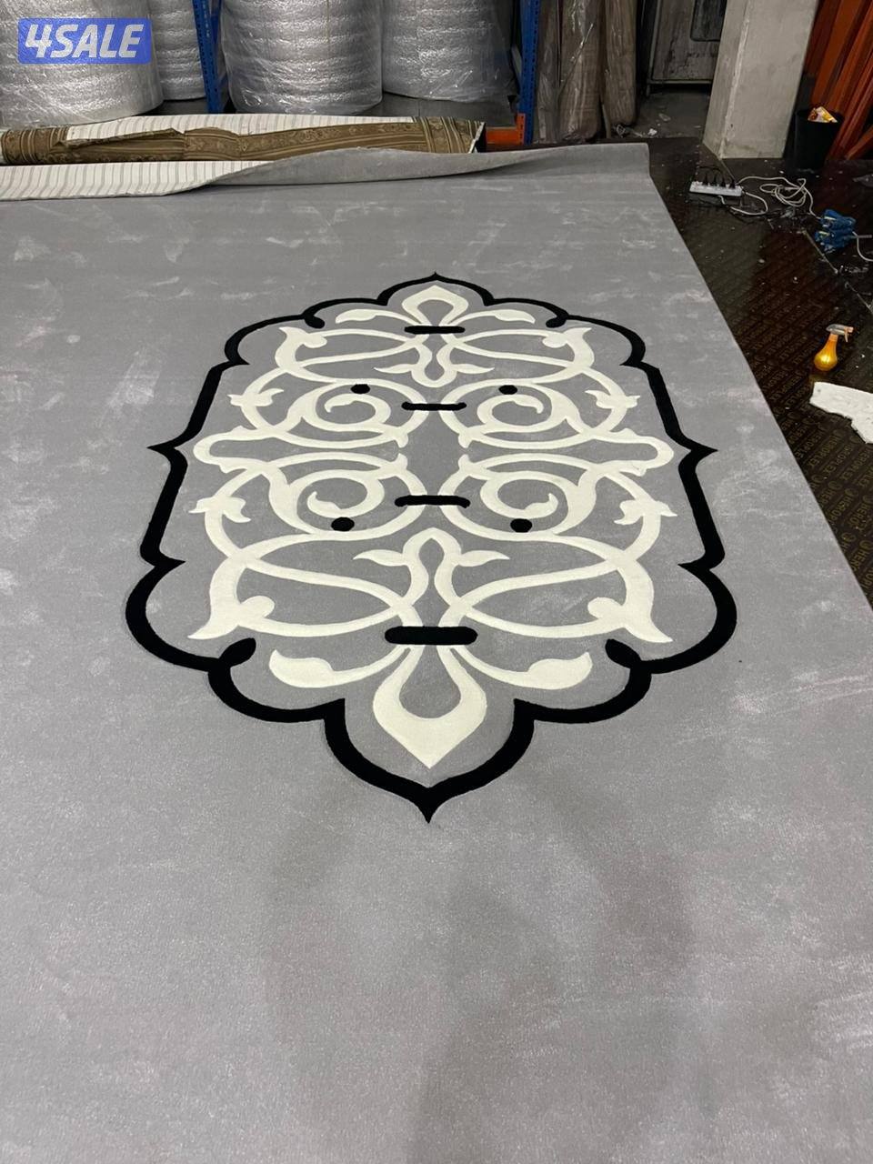 اجمل تركيب سجاد تركي ساده + حفر يدوي نقشات حسب الطلب8