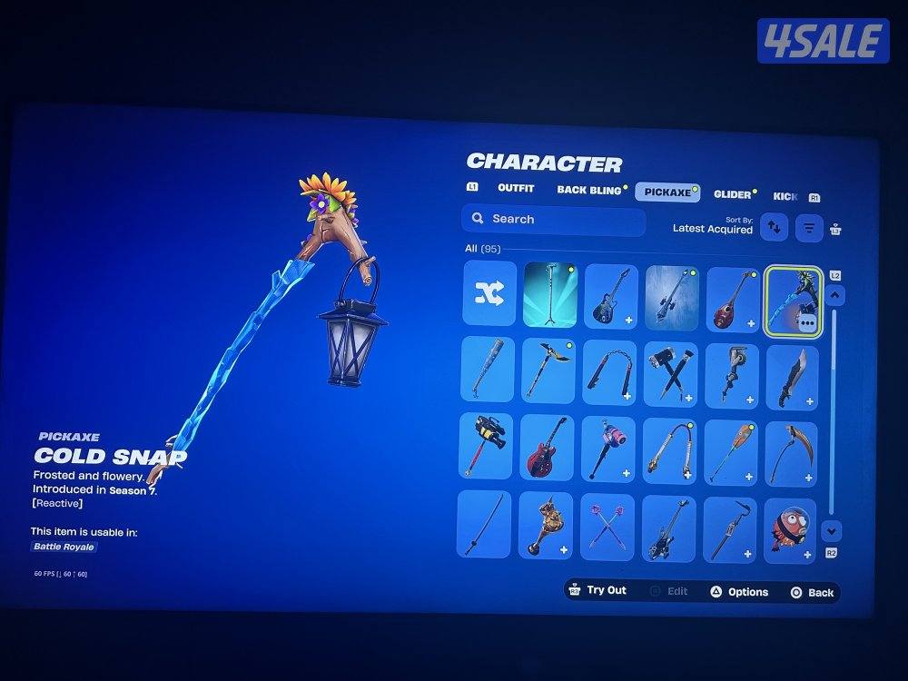 حساب فورت سكن ايكونك الجلكسي النادر و سكنات نادره واجد وسيزن 313