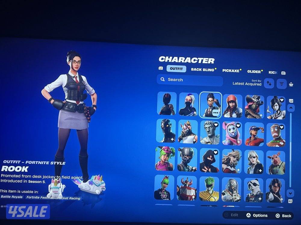 حساب فورت سكن ايكونك الجلكسي النادر و سكنات نادره واجد وسيزن 315