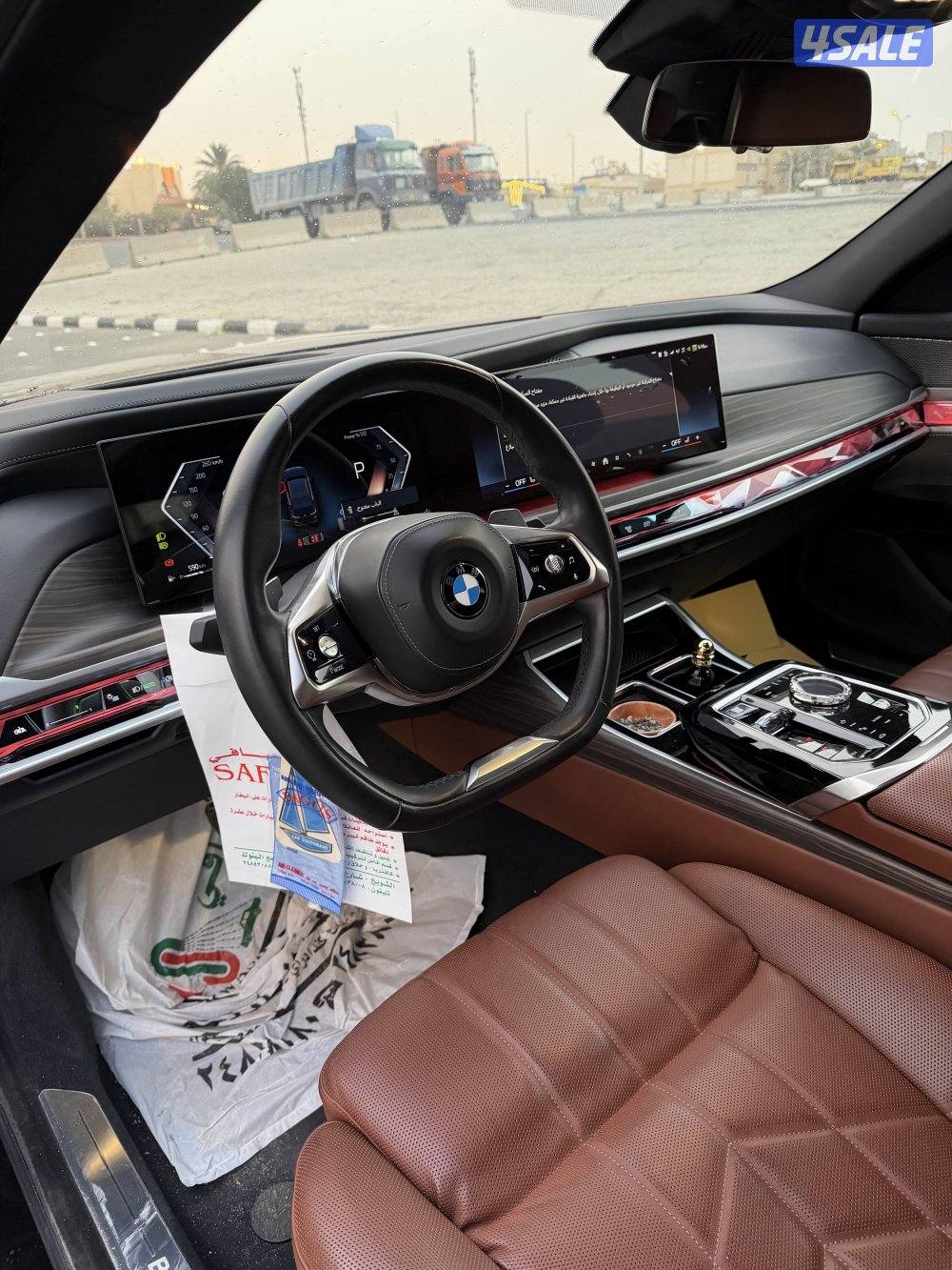 للبيع بي ام الفئه السابعه2