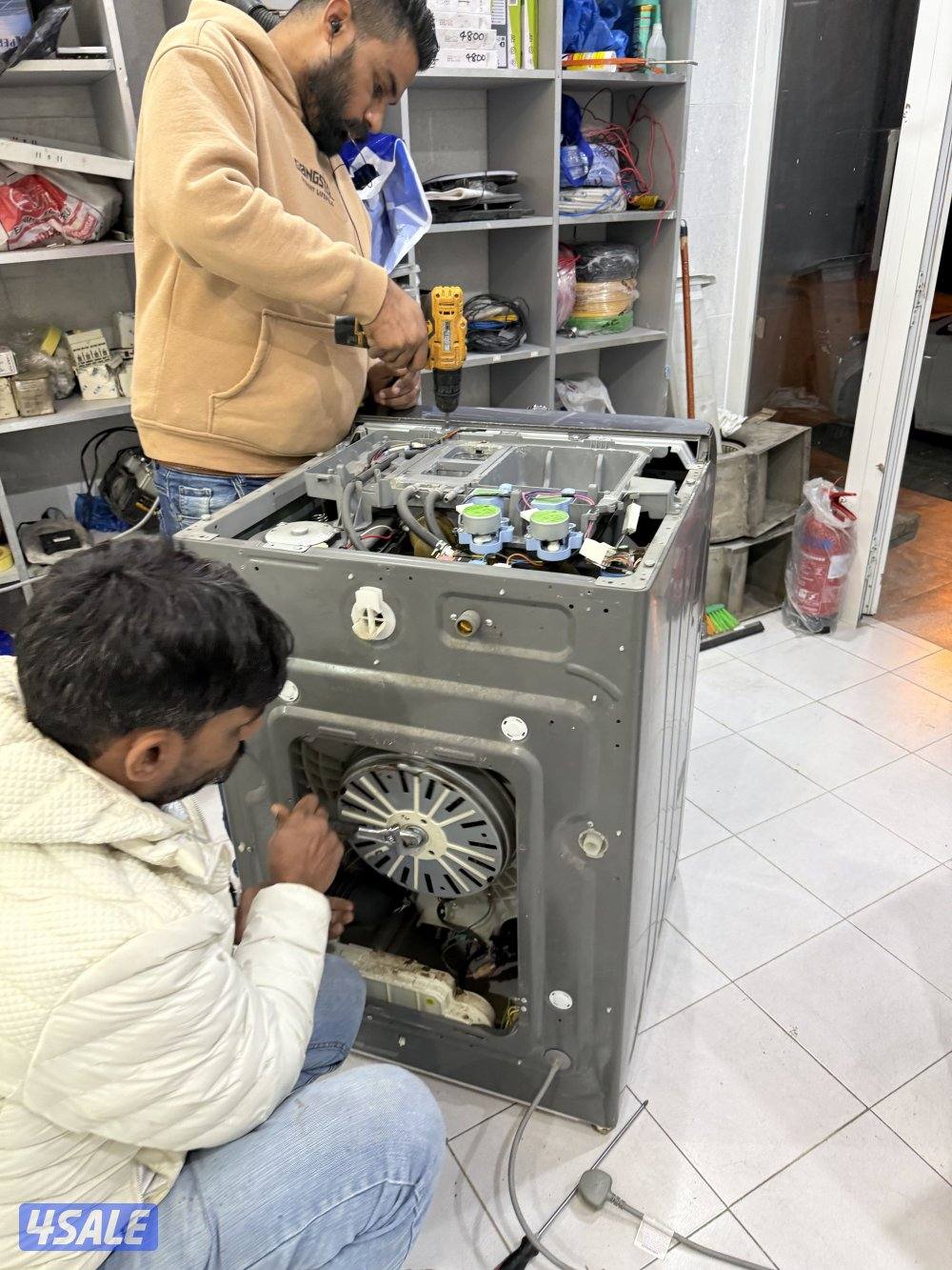 فني غسالات اتوماتيك صيانة جميع انواع الاجهزة الكهربائية الكترونية مناز2