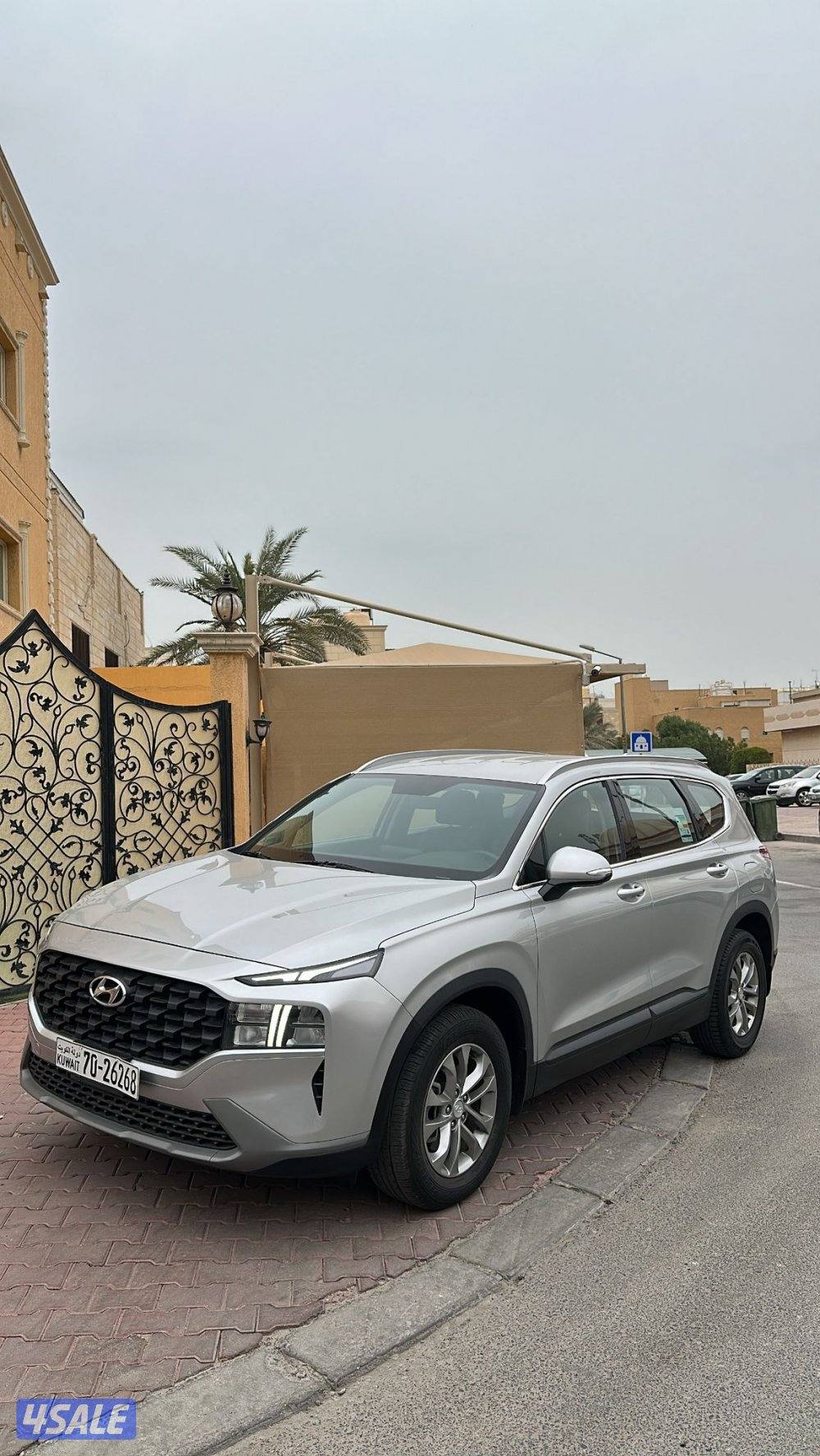 لبيع سنتافي 2023 شرط الفحص صبغ الوكاله كامل الموصفات 6  سلندر0