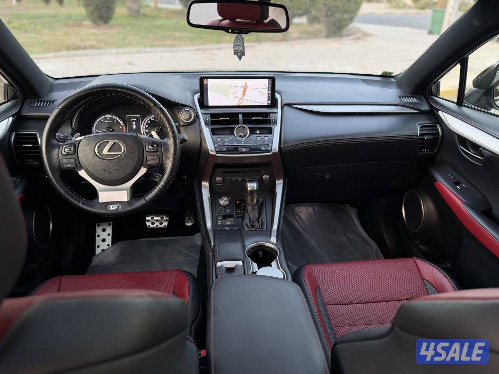 لكزسF SPORT  300NXصبغ وكالة عداد 70 الف9