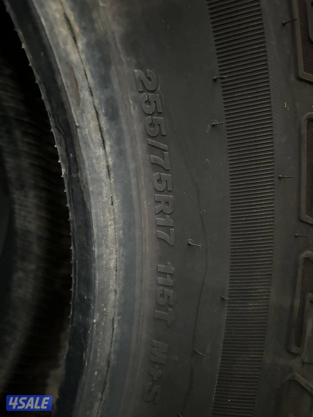 تواير برجستن 255/75/172