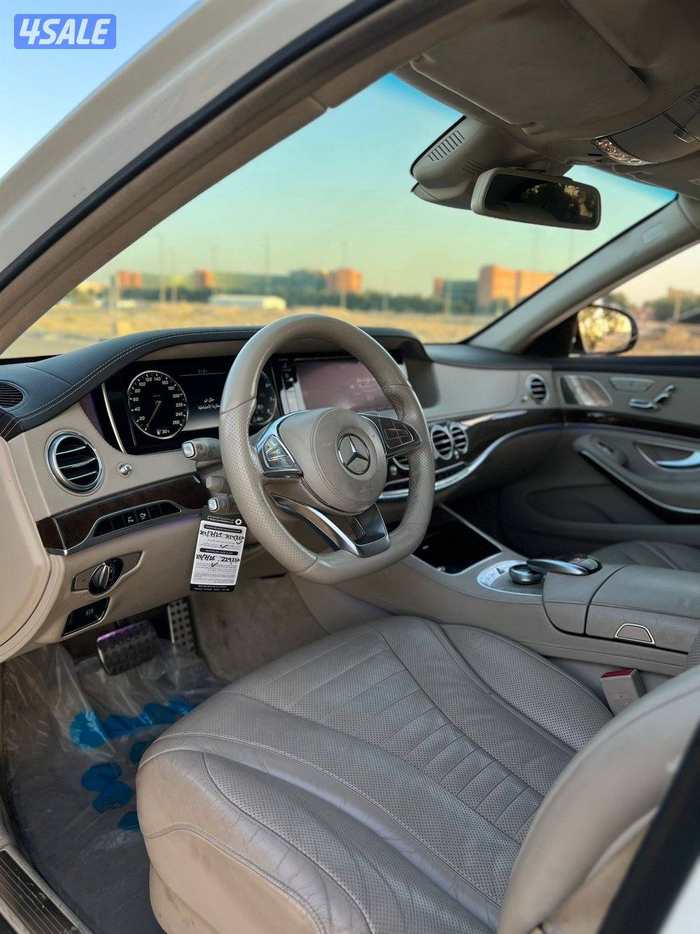 للبيع S500 ابيض من داخل بيج نضيفه جداا8