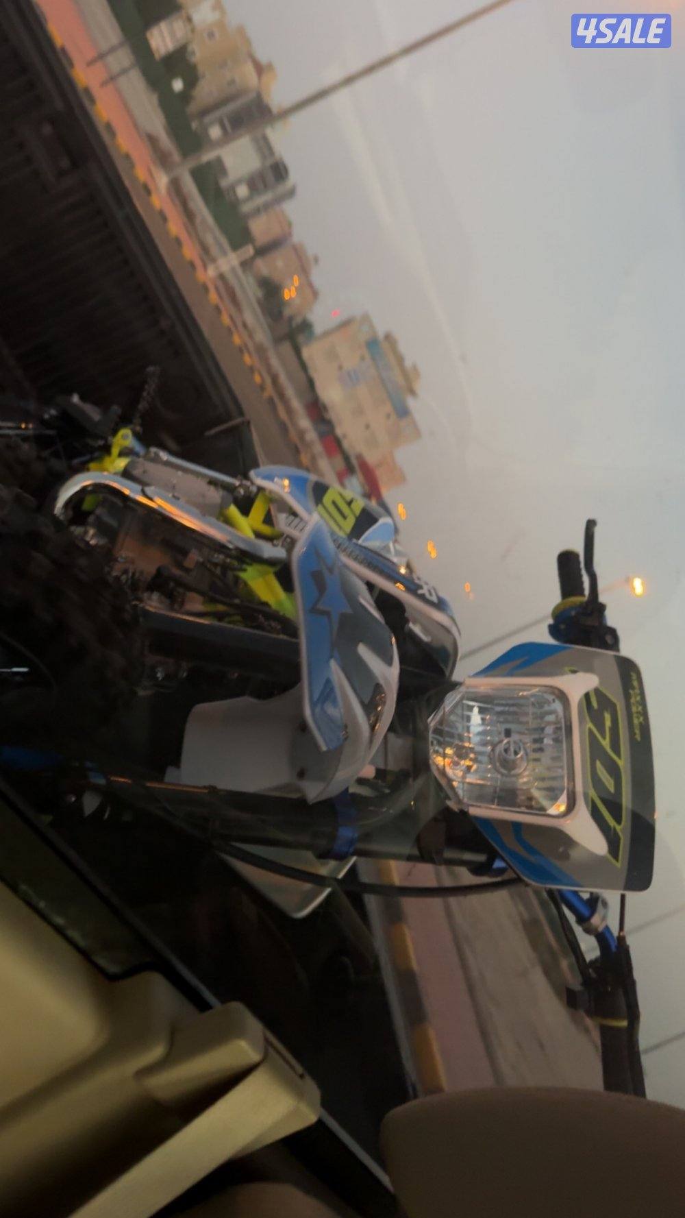 سيكل صيني حجم 150 Cc يبيله كلش وسلف جديد فقط.0