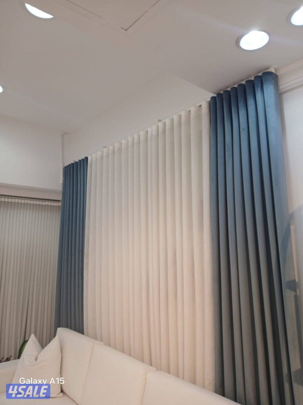 تركيب وتفصيل جميع انواع الستائر والبرادى15