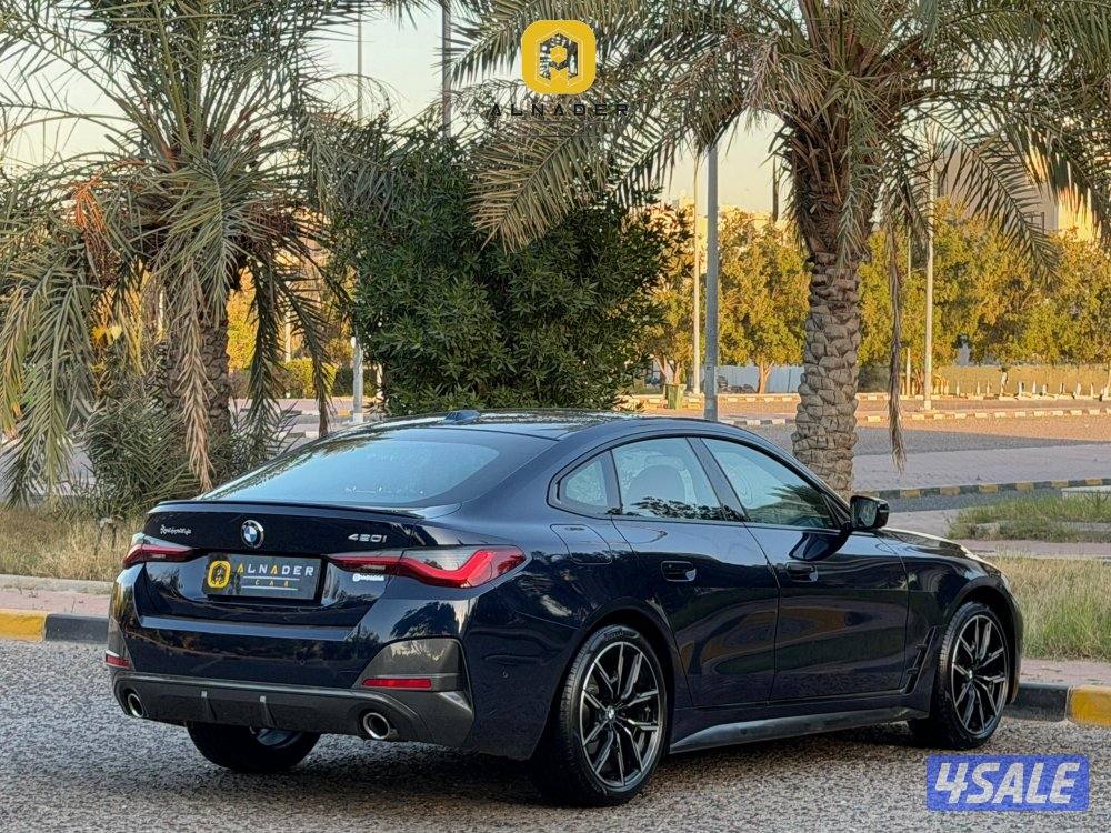 للبيع BMW 420i موديل 2022 وارد الغانم3