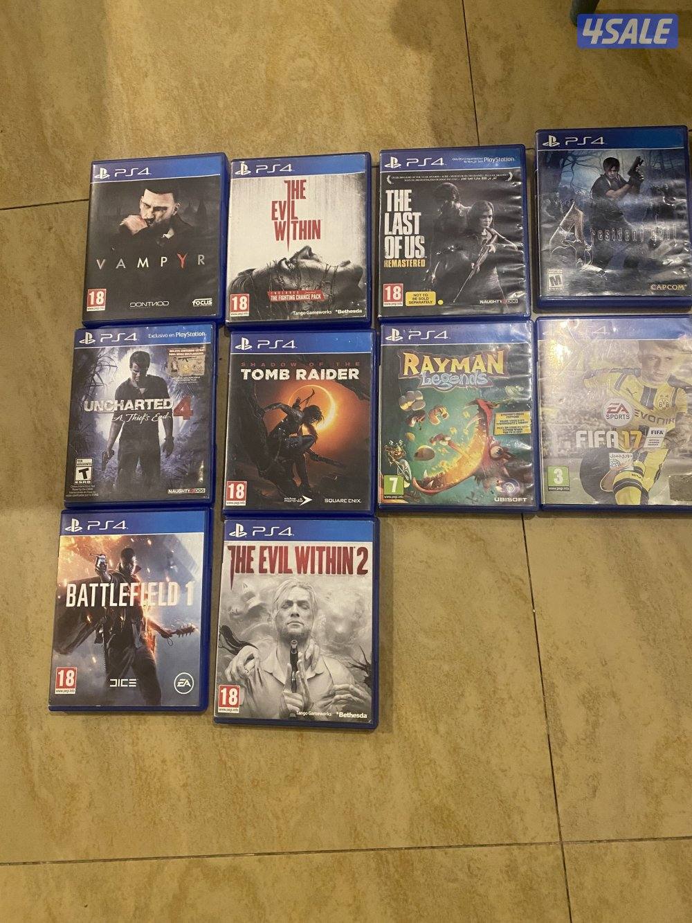 ١٠ العاب بليستيشن ٤0