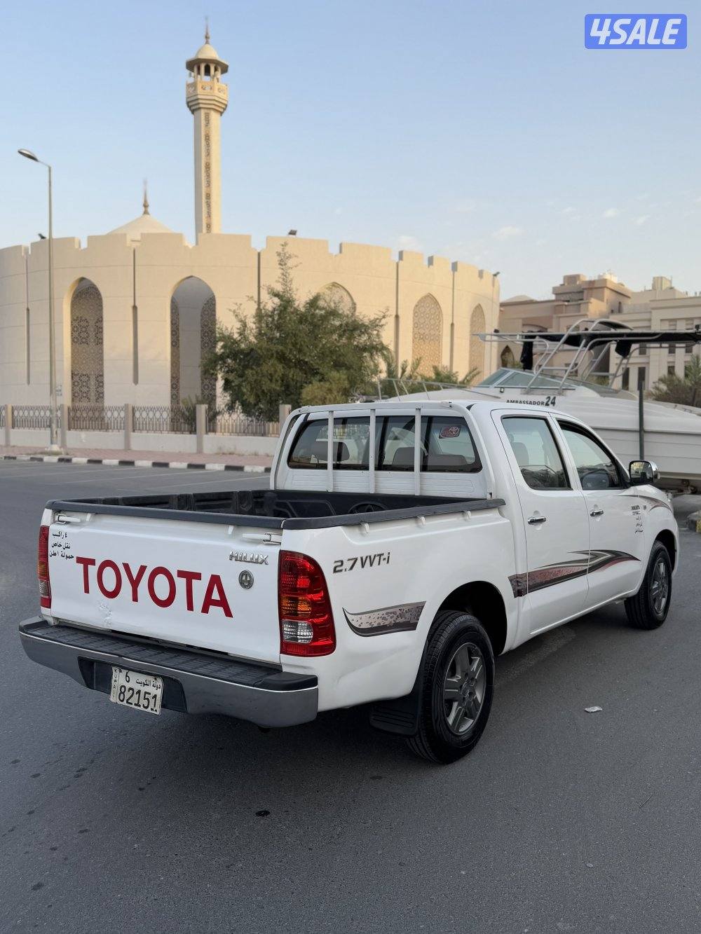 هايلكس 2009 صبغ الوكاله بحاله ممتازه جداً6