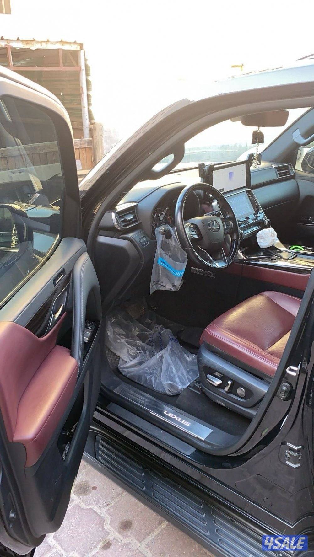 لكزس LX  بحاله الوكاله عداد 126 الف فحص بالكامل8