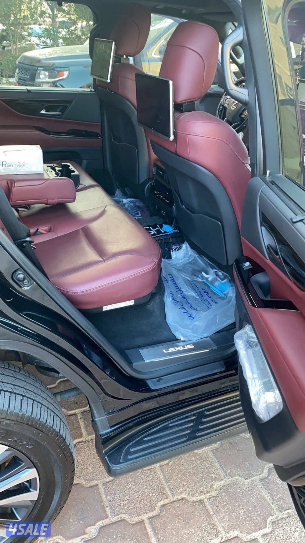 لكزس LX  بحاله الوكاله عداد 126 الف فحص بالكامل9