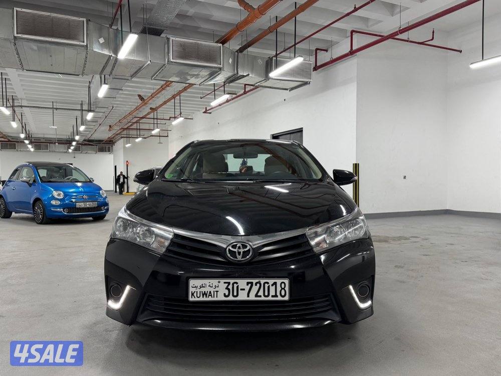 كورلا صبغ الوكاله موديل 2015 كامل المواصفات عداد قليل بحالة الوكاله7