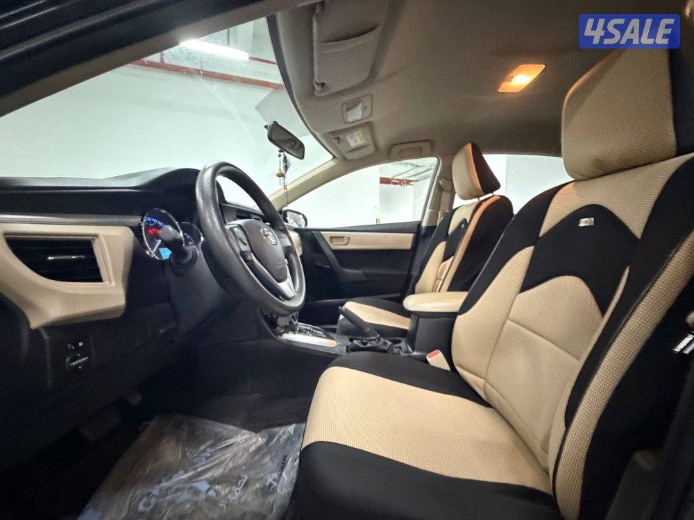 كورلا صبغ الوكاله موديل 2015 كامل المواصفات عداد قليل بحالة الوكاله11