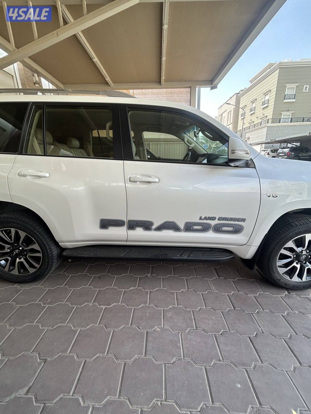 برادو 2022 ابيض شرط الفحص استعمال سيده عليه حمايه ربع2