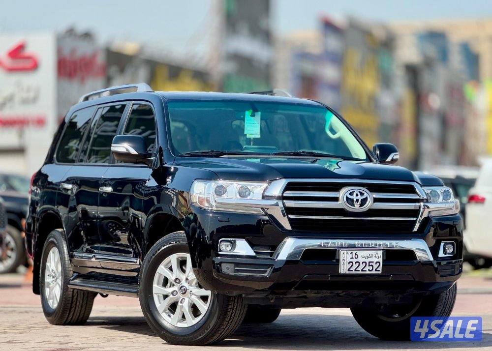 لاندكروزر 2019 صبغ الوكاله ( بحاله نادره )1