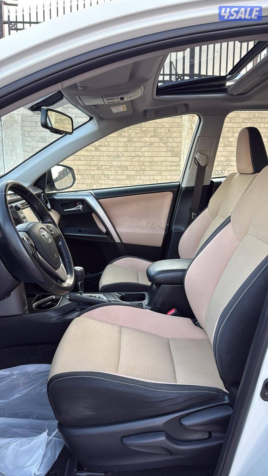 لبيع راف 4 2017 شرط الفحص صبغ الوكاله كامل الموصفات فل ابشن5