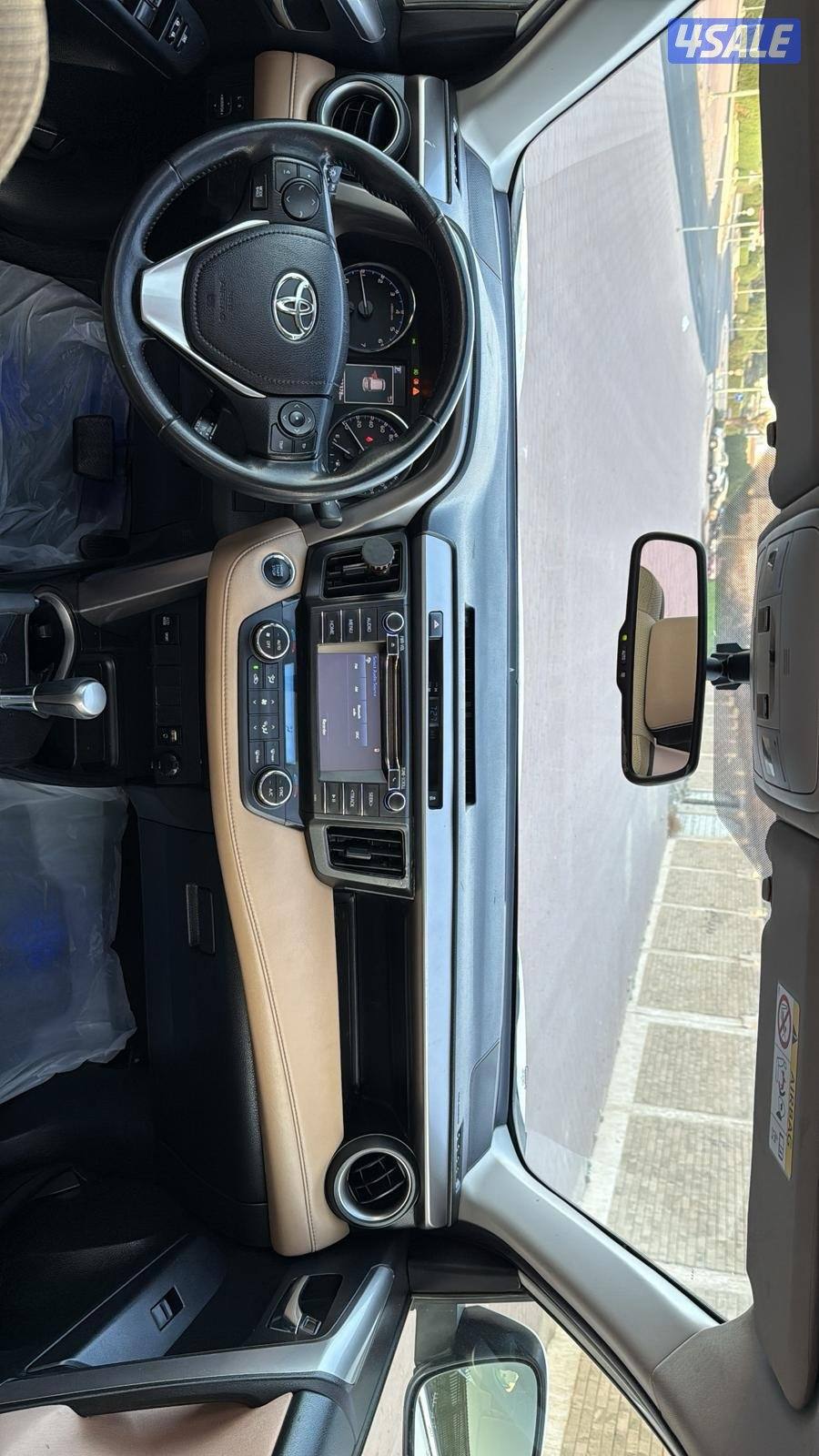 لبيع راف 4 2017 شرط الفحص صبغ الوكاله كامل الموصفات فل ابشن6