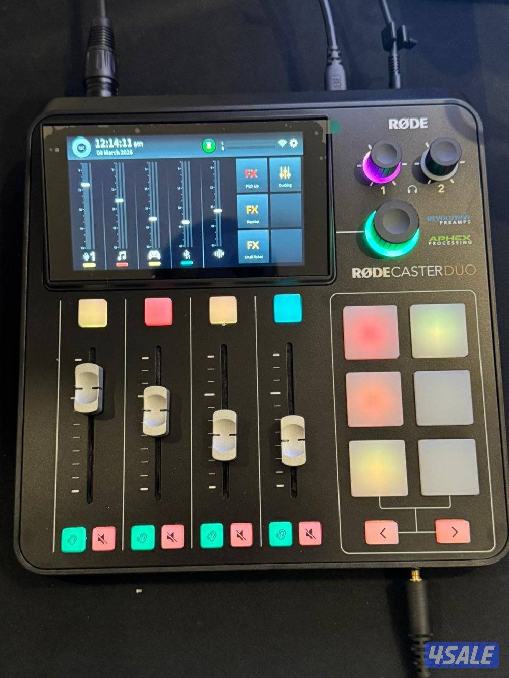 للبيع مكسر Rodecaster pro duo0