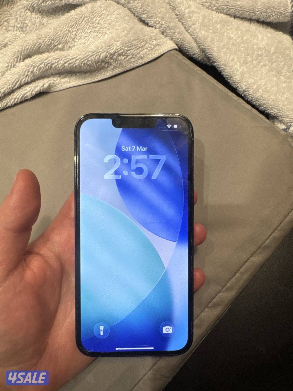 ايفون ١٣ برو ١٢٨ جيجا لون ازرق0