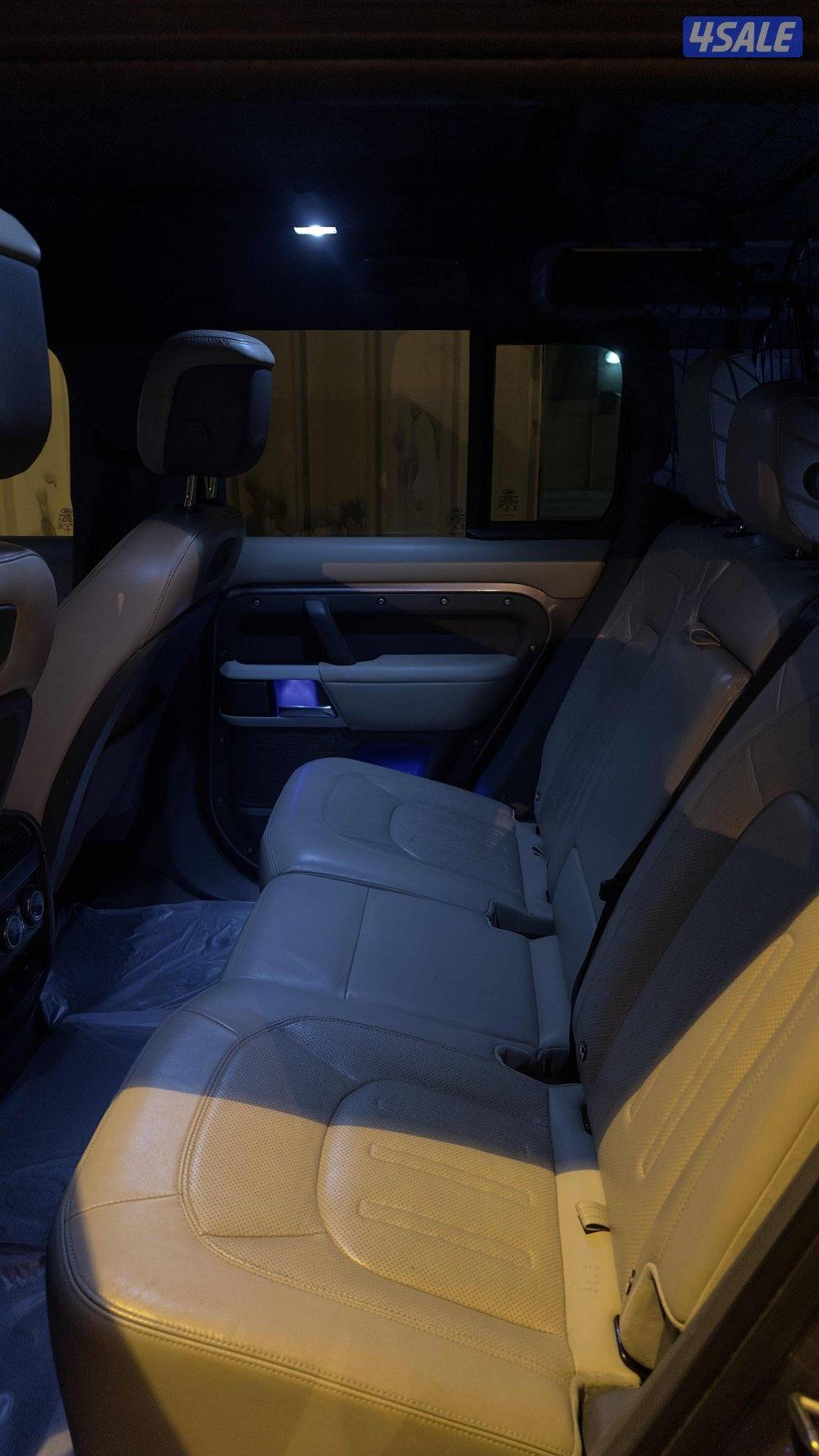 110 ديفندر شرط الفحص بالكامل اعلى فئه 6سلندر تبربو ماشي 176الف فقط.5