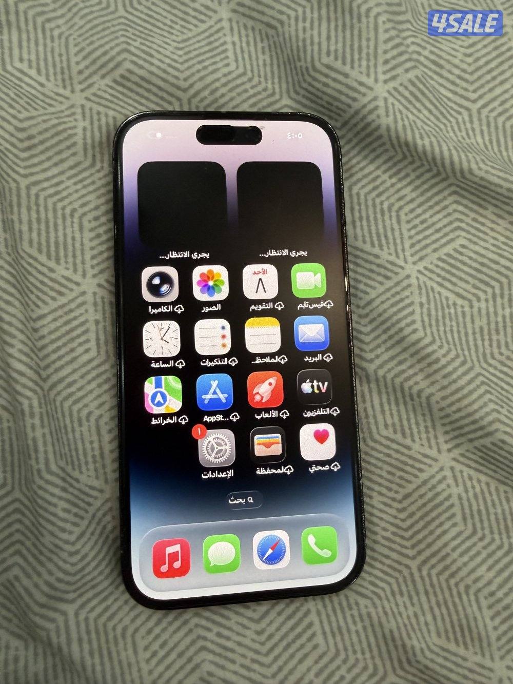 للبيع ايفون 14 برو اسود 256 قيقا5