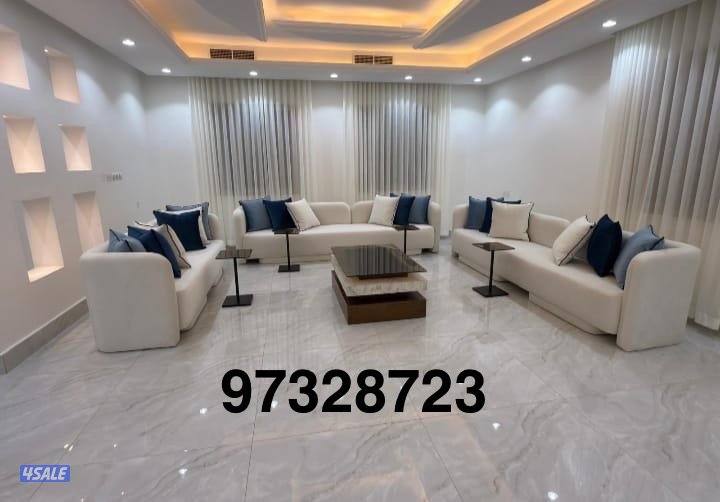 تنجيد وتفصيل مساند وديوانيات وجلسات ومطارح وكل الستاير الحديثه وسجاد ق13