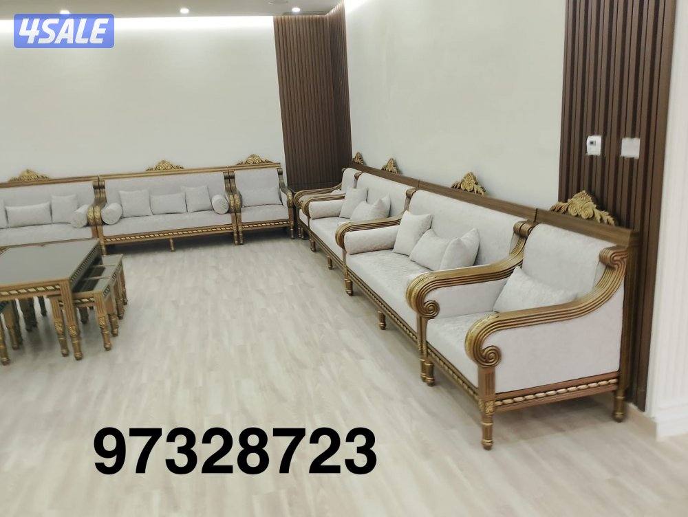 تنجيد وتفصيل مساند وديوانيات وجلسات ومطارح وكل الستاير الحديثه وسجاد ق15