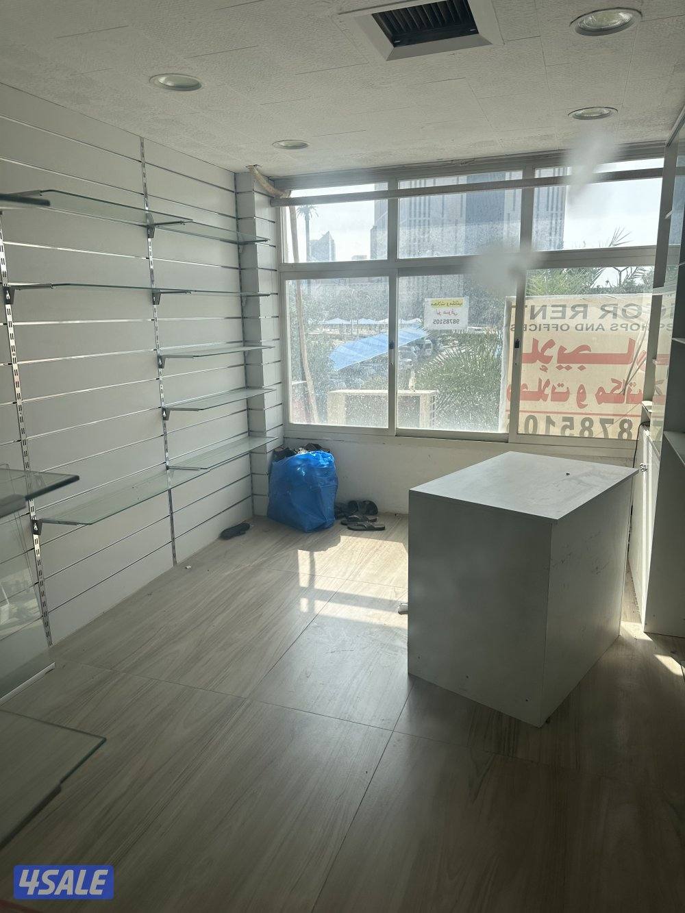 محلات ومكاتب للايجار في المباركية1