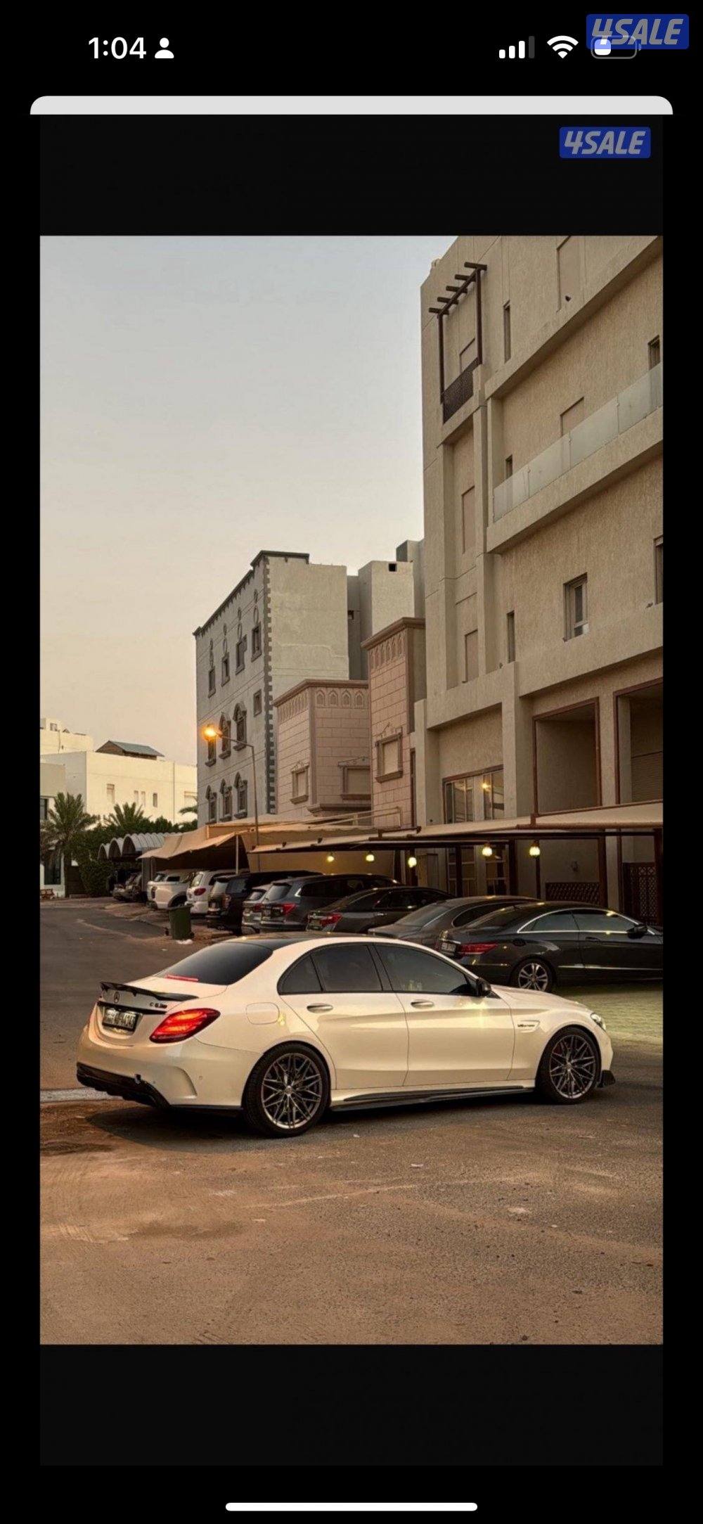 للبيع مرسيدس c63 20154