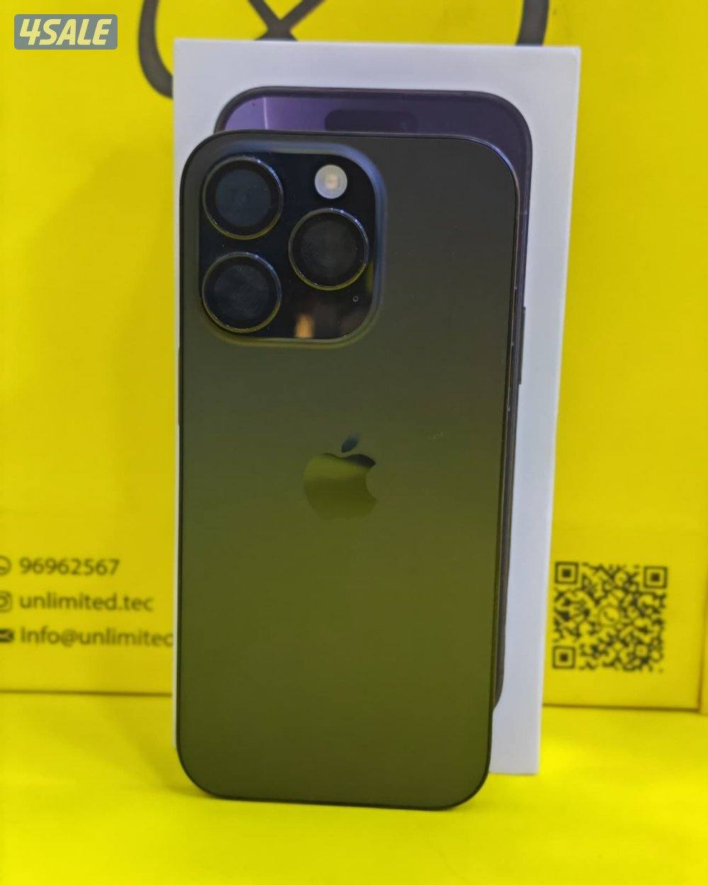 ايفون 16 برو – 256 جيجا – أسود بطارية 93% مستعمل كالجديد1